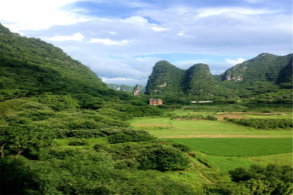 Yangshuo Peaceful Valley Retreat Hotel Exterior photo