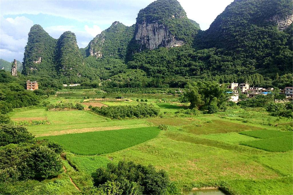 Yangshuo Peaceful Valley Retreat Hotel Exterior photo